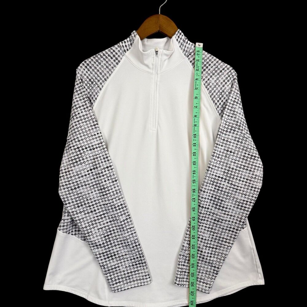 Athletic Works Women's White Stretchy Long Sleeve Athletic Fit Top SZ/XL 16-18 - Picture 11 of 14